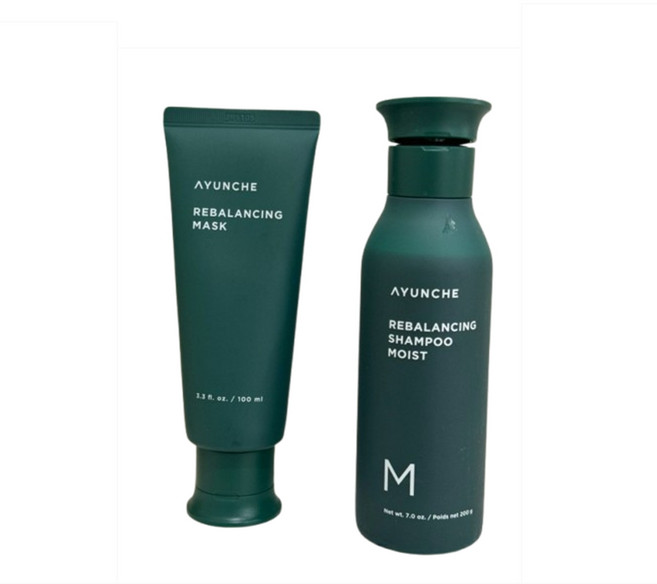 아윤채 리밸런싱 모이스트 2종세트 샴푸 200g + 마스크 100ml, 1개