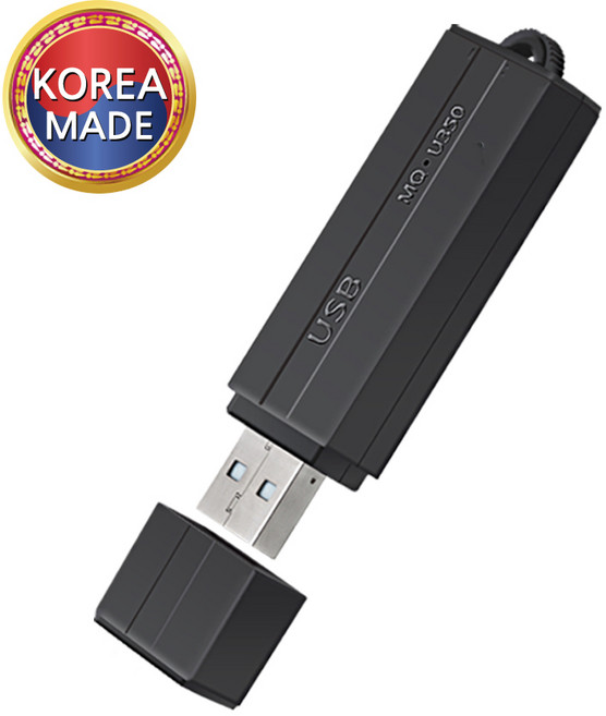 국산 MQ-U350 64GB 대용량 초소형 장시간 녹음기 음성감지 휴대용 USB 보이스레코더, U350-64GB