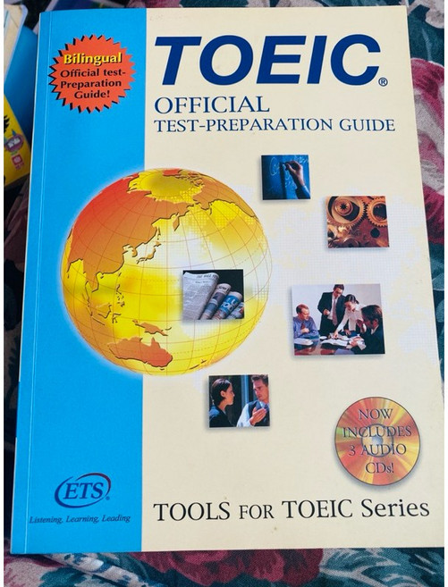 ETS TOEIC Official Test-Preparation Guide 多益官方考試準備指南, 1個
