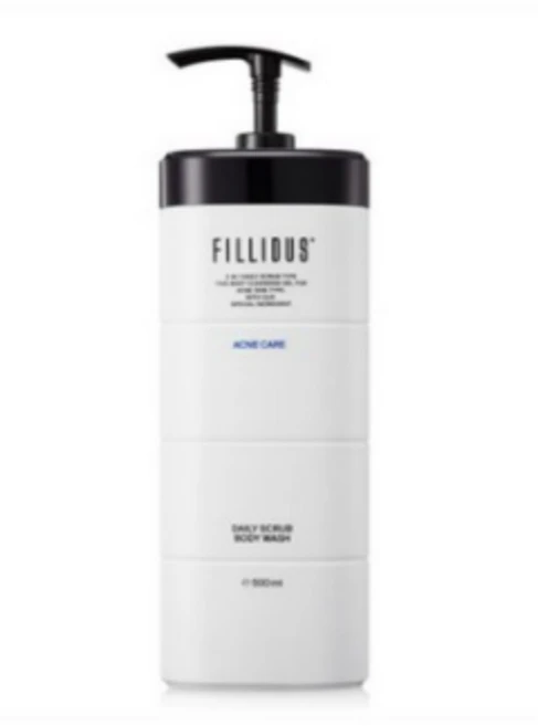 동아제약 필리더스 데일리 스크럽 바디 워시 500ml, 1ml, 1개 - 쿠팡