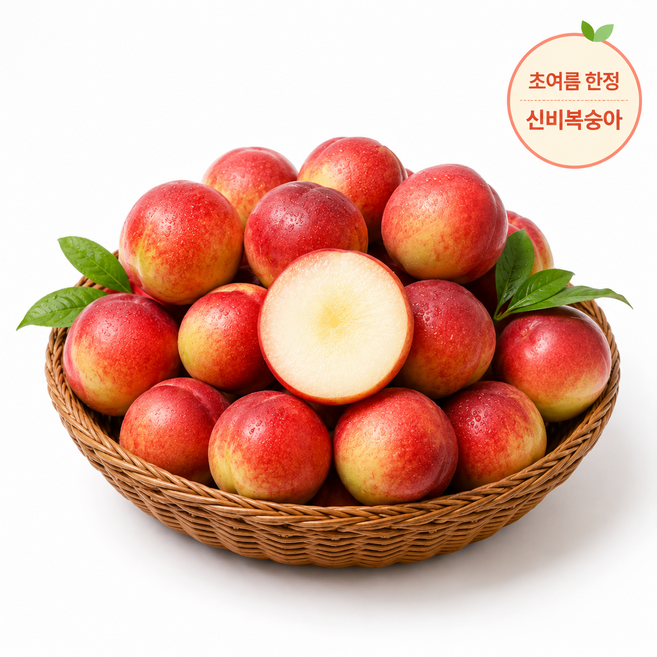 [바른상회] 초여름한정 신비복숭아, 1박스, 대과 1kg