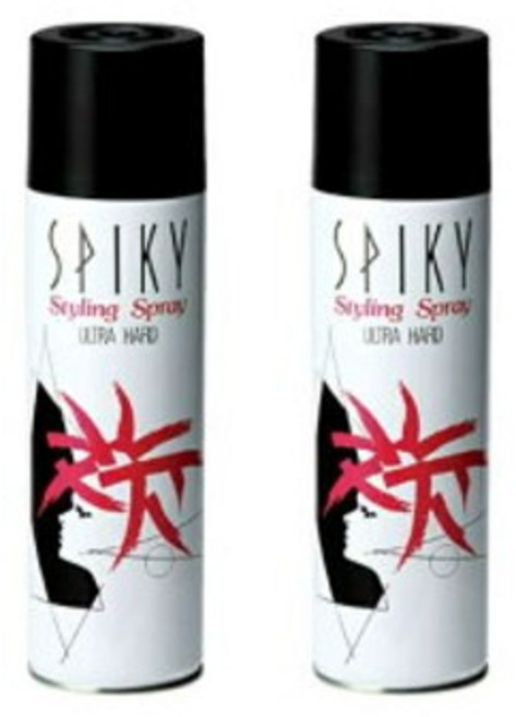 스파이키 스타일링 헤어스프레이 190g X 2팩, 2개
