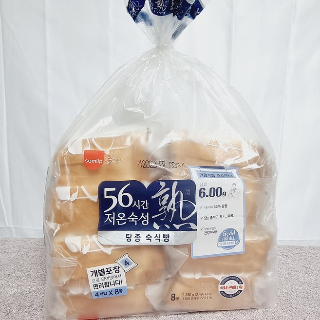 삼립 저온숙성 탕종 숙식빵, 1.28kg, 1개