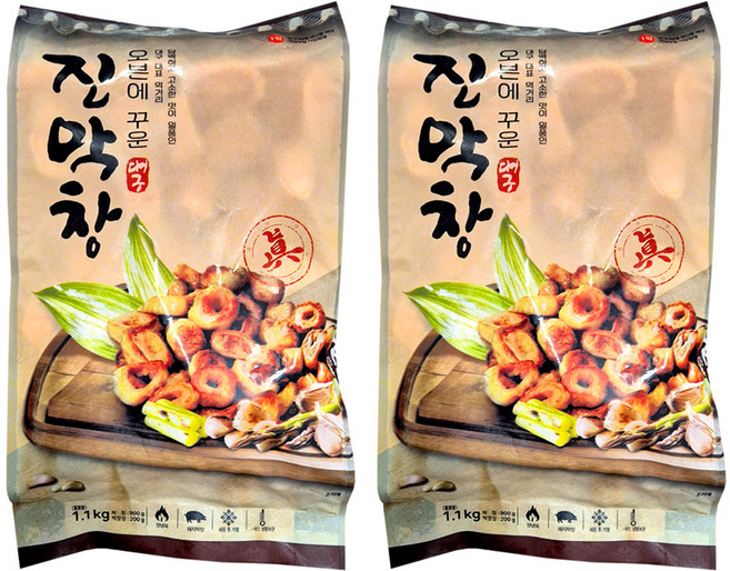 명선푸드 오븐에 꾸운 대구 진막창, 2개, 1.1kg