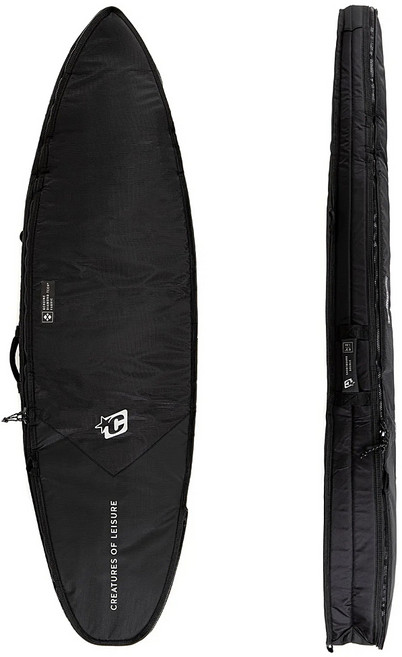 크리에이쳐스 63 숏보드 더블 DT2.0 서핑보드백 [C200BB54N 454], BLACK SILVER - 603