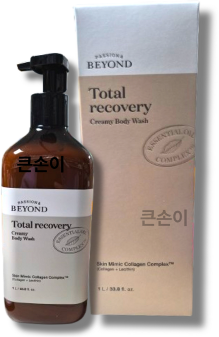 비욘드 토탈리커버리 크리미 바디워시 1000ml 1L 대용량 (100% 정품) 샤워 크림, 1개
