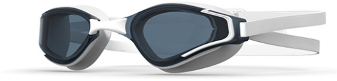 VETES 프리미엄 노미러 김서림방지 수경 물안경, 1개, 화이트