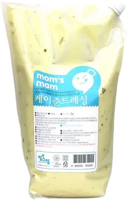 맘스맘 케이준드레싱 2kg 냉장, 1개