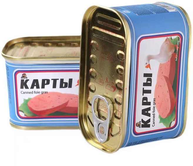 푸아그라 통조림, 2개, 190g