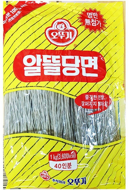 업소용 식당 식자재 오뚜기 알뜰당면 1Kg 실온보관, 1개