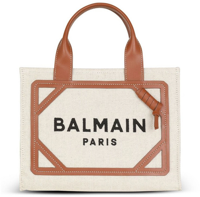 발망 small B-Army logo tote bag