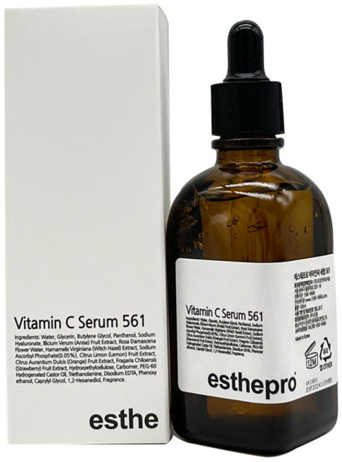 에스테프로(에스테맥스) 561 비타민 C세럼/ 100ml/피부톤업 깊은보습, 100ml, 1개