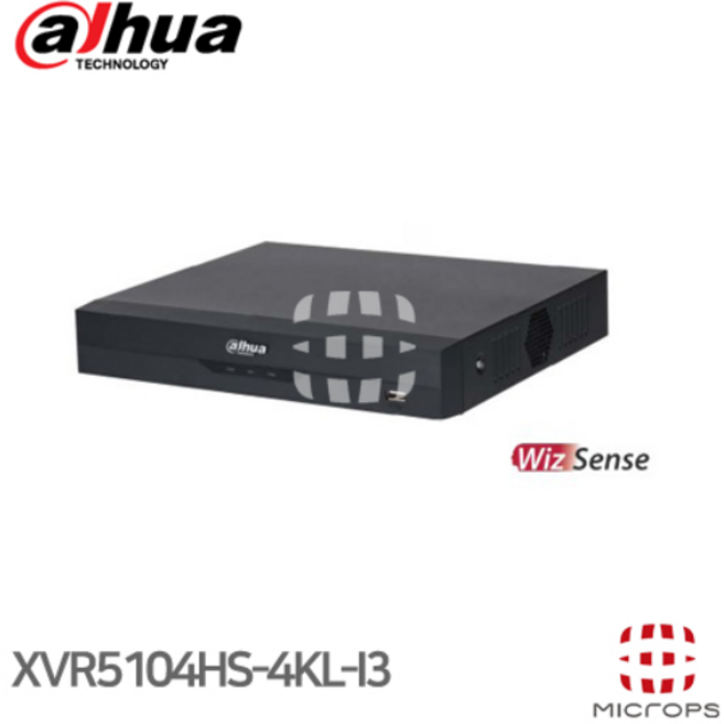 4채널 CCTV 녹화기 800만 XVR5104HS-4KL-I3 HDD미포함 다후아T, 1개