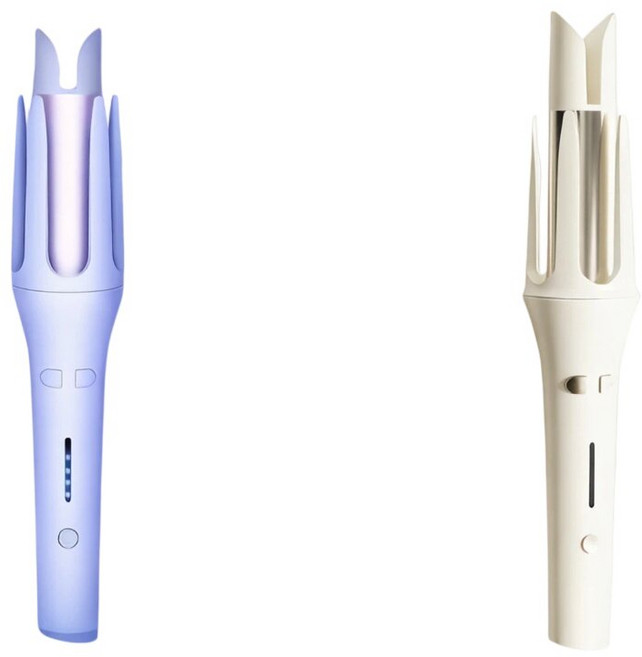 CATIS 全自動二合一捲髮棒 32mm 陶瓷釉塗層 負離子 智慧調溫, 米色, 電捲棒（米白）