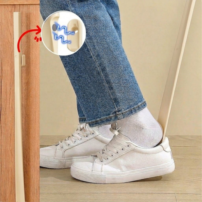 르브아 긴 자석 구두주걱 롱 구둣주걱, 화이트, 1개