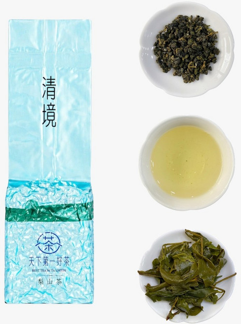 天下第一好茶 梨山清境茶 高山烏龍茶葉, 一斤(150g*4),真空袋