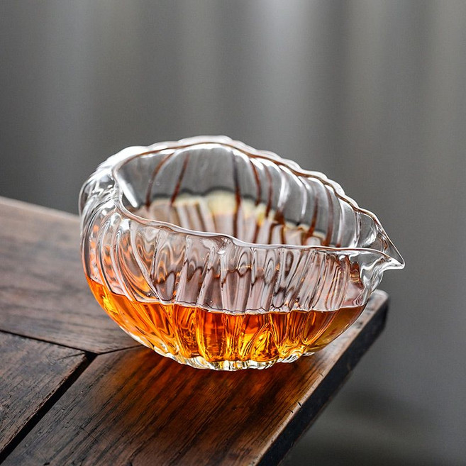 소산당 내열유리 숙우 다도다기 차우리기 공도배 250ml, 1개