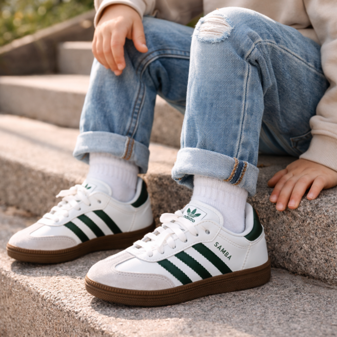 아디다스 삼바 주니어 운동화 초등학생 유치원 등원 등교화 가벼운 스니커즈