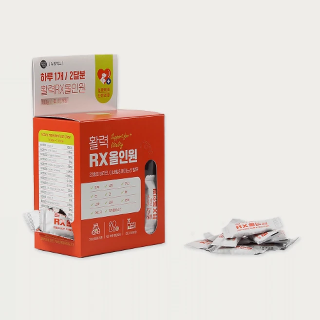 RX영양트릿 활력RX올인원 60P, 60개, 180g, 영양트릿 - 쿠팡