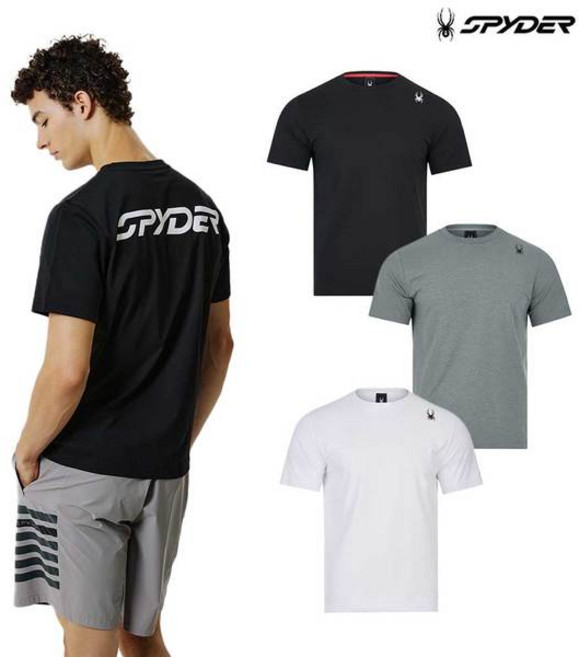 스파이더 [ 남성 냉감 4WAY 빅 레터링 반팔 티셔츠 SPJFCNRS202M 52Y711 97U216