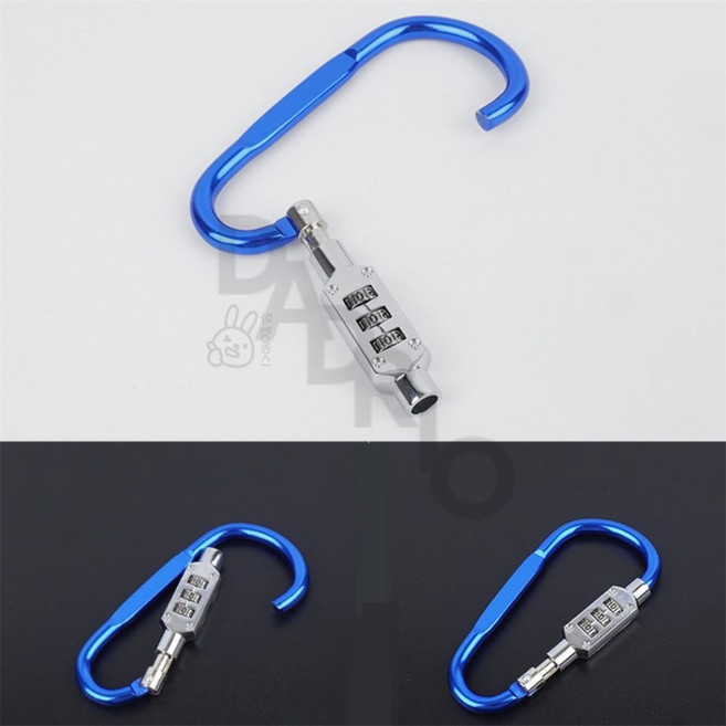 드리오샵 다이얼 잠금 비너 도난방지, 소