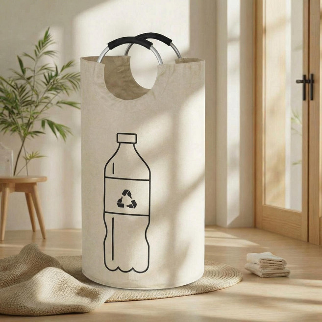 세븐데일 재활용 분리수거함 SVD-0A1, 아이보리, 1개