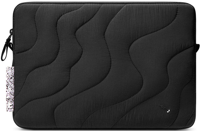 탐탁 A27 테라 랩탑 슬리브 맥북에어 맥북프로 그램 갤럭시북 아이패드 서피스 파우치, 라바스케이프 (블랙), 1개