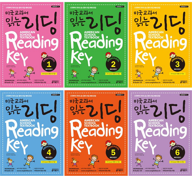 미국교과서 읽는 리딩 Preschool(예비과정) 1 2 3 4 5 6, 미국교과서 읽는 리딩 Preschool 2