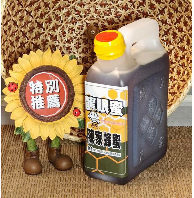 陳家蜂蜜 龍眼蜜 2400克超值桶裝, 1個
