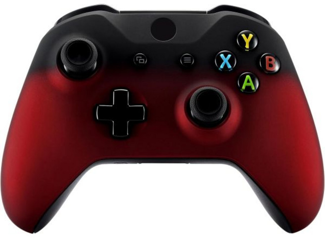 Xbox One S/X 컨트롤러용 익스트림레이트 블랙 소프트 터치 프론트 하우징 쉘 케이스 무선 컨트롤러 모델 1708용 편안한 교체 키트 페이스플레이트 커버, White