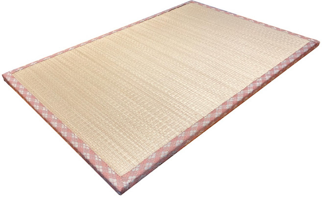 組合式藺草榻榻米地墊/涼蓆，台灣製造，尺寸60x90x2.5cm，單片約0.7kg
