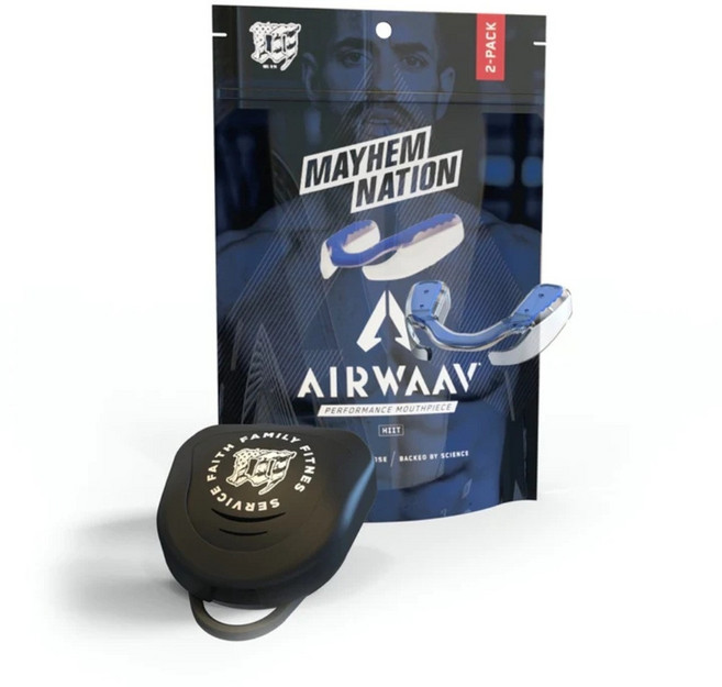 에어웨이브 히트 메이햄 에디션 마우스피스 지구력 근력 빠른회복 신진대사 향상 2팩