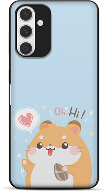 갤럭시A16 케이스 햄스터 마그네틱 카드 범퍼