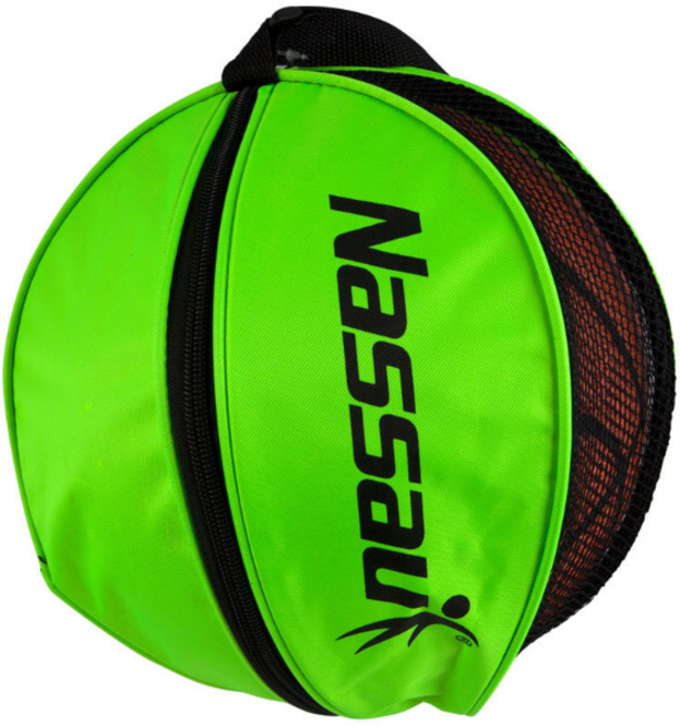 낫소 메쉬 농구공가방 7호 6호 겸용 볼주머니 볼가방, 초록, 12개