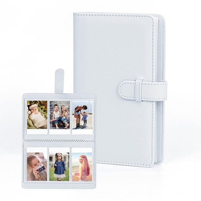 Easy Hood 후지 필름 포토 앨범 FUJIFILM 체키 앨범 폴라로이드 앨범 108장 수납 3인치용 instax mini EVO/12/11/8/9/7s/25/70/90 즉석