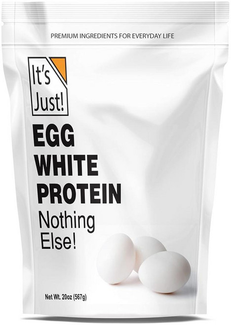 Its Just 이츠저스트 에그화이트 프로틴 달걀흰자단백질파우더 난백가루 8온즈 베이, 1개, 567g