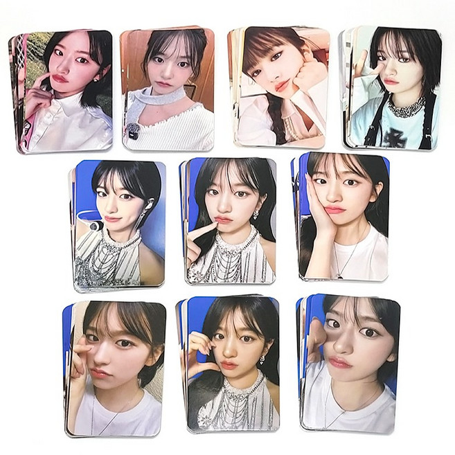 아이브 포카 6장 세트 포토카드 장원영 안유진 이서 레이 리즈 가을, 월드투어F타입