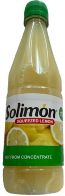 솔리몬 스퀴즈드 레몬즙, 990ml, 4개