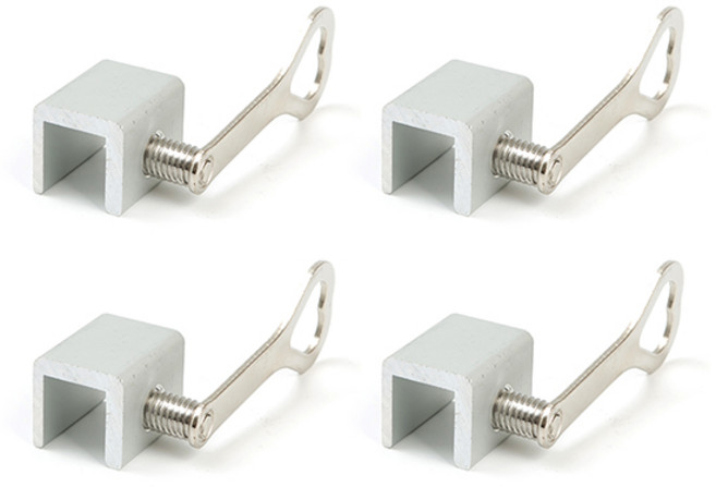 지오비즈 창문 잠금장치 하트열쇠 본품 + 잠금열쇠 + 흠집방지패드, 4세트