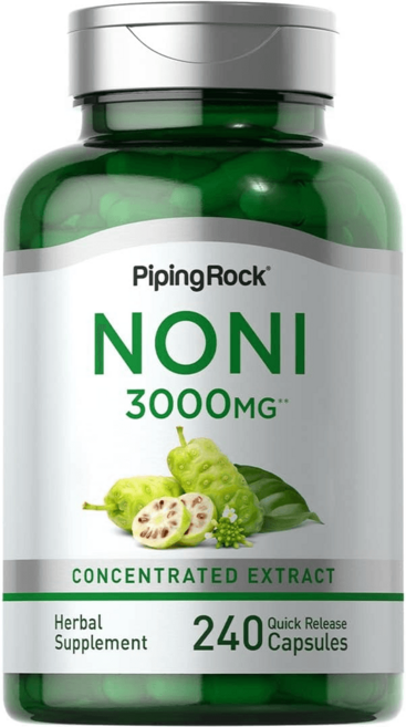 영양제 노니 10배 추출물 3000mg NONI 대용량 고함량 240캡슐 8개월분 해외 직구, 2병 16개월, 240정