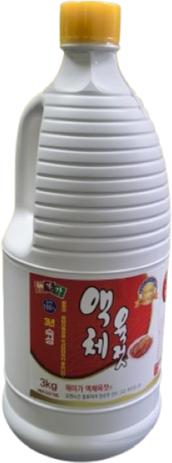 (무료배송) 해미가 국내산 진액체 육젓, 3kg, 6개