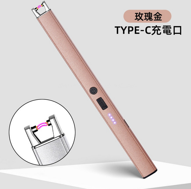 香氛蠟燭工具組 – 滅燭器/滅燭鉤/滅燭罩/滅燭剪/工具盤/點火器, 玫瑰金, 1套