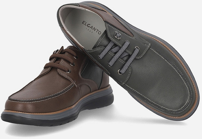 엘칸토 [99 000 초특가] 남성 소가죽 쿠션UP 초경량 데크 슈즈(3센치)..세미 스타일로 정장 캐주얼 다 잘 어울림..쿠션이 좋아 엄청 편한 제품