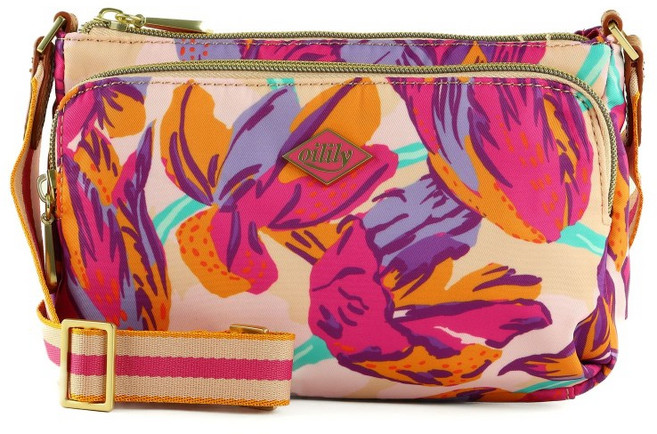 오일릴리 Xena 숄더백 크로스백 튤립 비스크