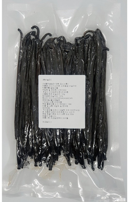 bon vanilla 마다가스카르 타히티 프리미엄 바닐라빈 50g, 1개