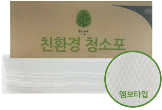 클린피플즈 청소포 엠보형 120매 23-40CM 물걸레겸용 건습식겸용 물걸레겸용 정전기청소, 1개