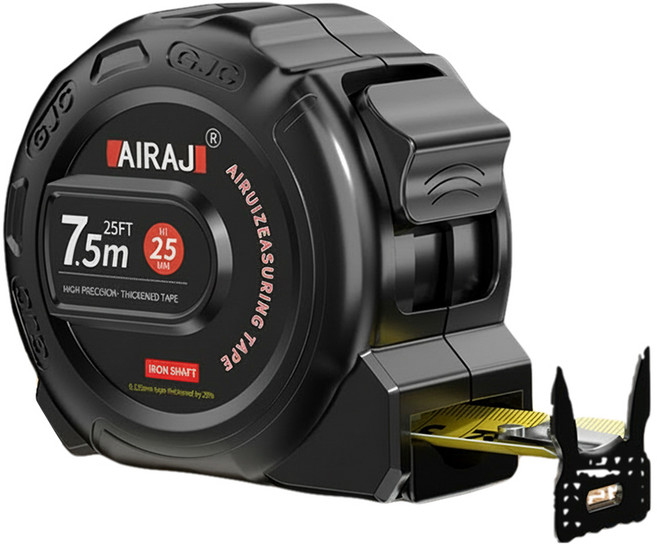 고급형 고정밀 줄자 7.5m x 25mm, 1개