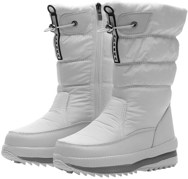 옌츠 방한용 스노우부츠 겨울 여자 빅사이즈 미끄럼 방지 패딩 부츠 25CY00908