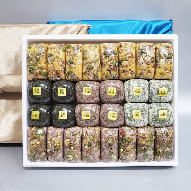 조현제떡연구소 굳지않는 궁중영양떡세트 영양떡 2종 두텁떡 3종 혼합세트 개별포장 추석선물세트 명절 이바지 설날선물세트 명절선물세트 결혼답례 아침식사대용 답례떡, 90g, 28개, {리뷰약속 천원할인}궁중영양떡세트(명절전도착)