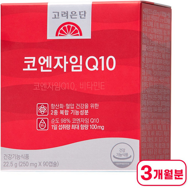 고려은단 코엔자임Q10, 90정, 1개